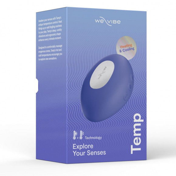 Сиреневый вибратор We-Vibe Temp для температурных игр Сиреневый вибратор We-Vibe Temp для температурных игр