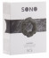 Серое эрекционное кольцо SONO №5 Серое эрекционное кольцо SONO №5
