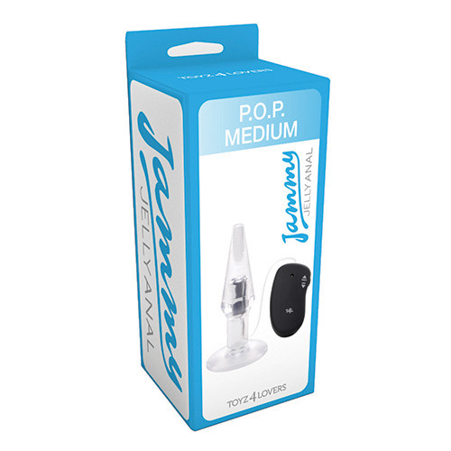 Прозрачная пробка с вибрацией VIBRATING PLUG JAMMY JELLY ANAL POINT OF PLEASURE MEDIUM - 14,5 см. Прозрачная пробка с вибрацией VIBRATING PLUG JAMMY JELLY ANAL POINT OF PLEASURE MEDIUM - 14,5 см.