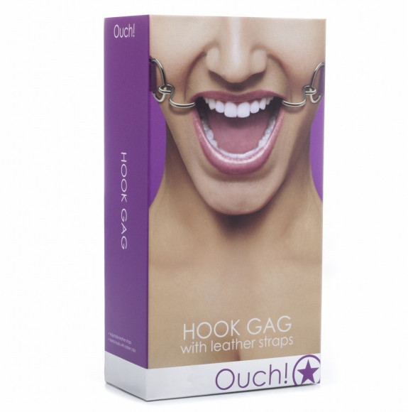 Фиолетовый расширяющий кляп Hook Gag Фиолетовый расширяющий кляп Hook Gag