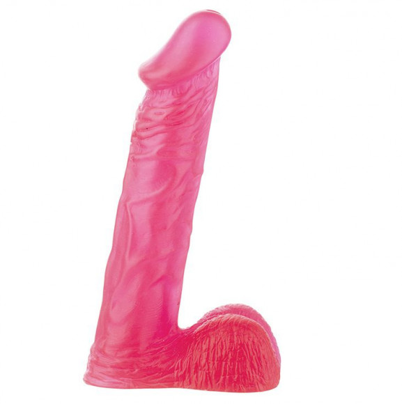 Розовый фаллоимитатор XSKIN 8 PVC DONG - 20 см. Розовый фаллоимитатор XSKIN 8 PVC DONG - 20 см.