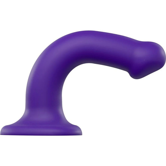 Фиолетовый фаллоимитатор-насадка Strap-On-Me Dildo Dual Density size M - 18 см. Фиолетовый фаллоимитатор-насадка Strap-On-Me Dildo Dual Density size M - 18 см.