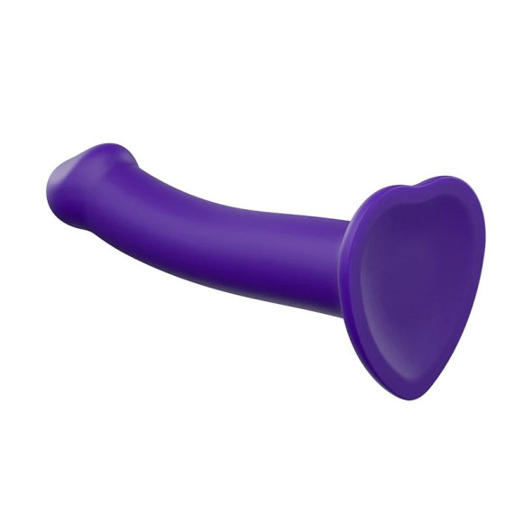 Фиолетовый фаллоимитатор-насадка Strap-On-Me Dildo Dual Density size M - 18 см. Фиолетовый фаллоимитатор-насадка Strap-On-Me Dildo Dual Density size M - 18 см.