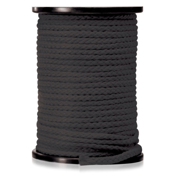 Черная веревка для связывания Bondage Rope - 60,9 м. Черная веревка для связывания Bondage Rope - 60,9 м.