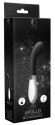 Черный вибратор для точки G Apollo - 21 см. Черный вибратор для точки G Apollo - 21 см.