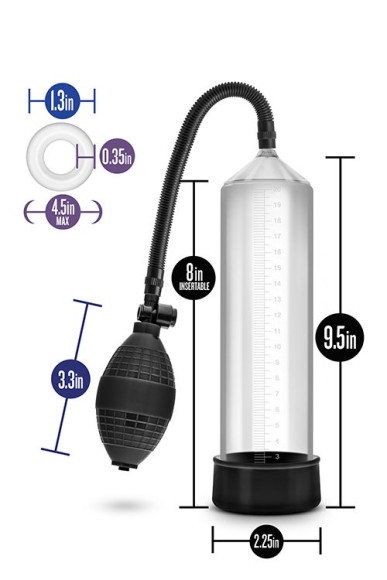 Прозрачная вакуумная помпа VX101 Male Enhancement Pump Прозрачная вакуумная помпа VX101 Male Enhancement Pump