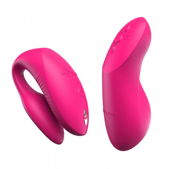 Розовый вибратор для пар We-Vibe Chorus Pro Розовый вибратор для пар We-Vibe Chorus Pro
