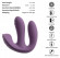 Фиолетовый тройной вибратор MIREVA RC Triple Hands-Free Vibrator Фиолетовый тройной вибратор MIREVA RC Triple Hands-Free Vibrator