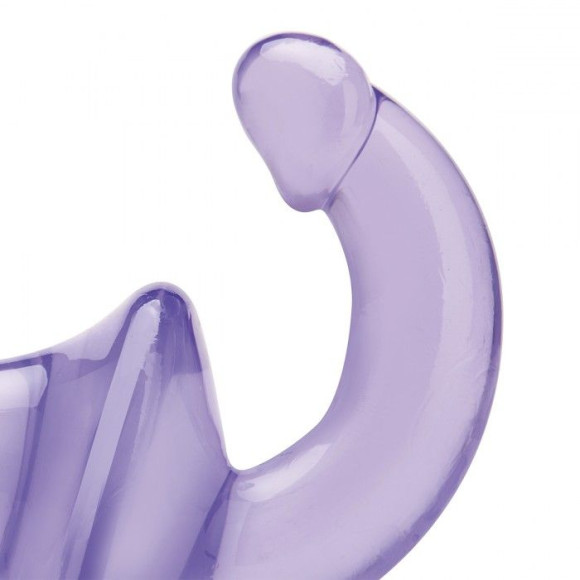 Фиолетовый безремневой страпон Strapless Strap-On Фиолетовый безремневой страпон Strapless Strap-On