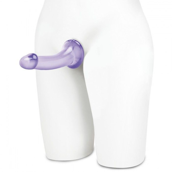 Фиолетовый безремневой страпон Strapless Strap-On Фиолетовый безремневой страпон Strapless Strap-On