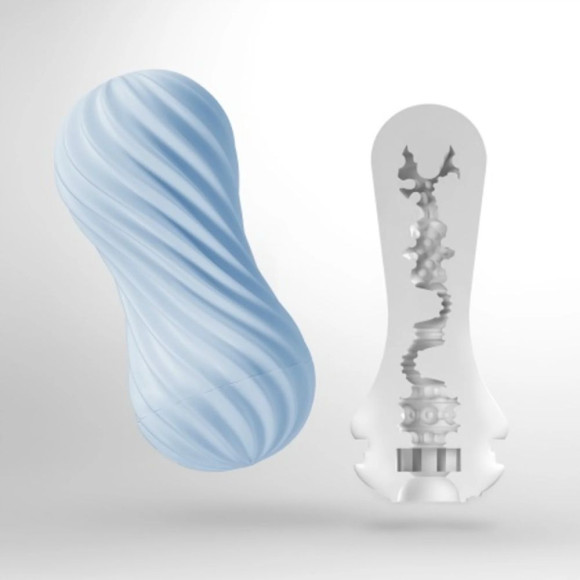 Мастурбатор Tenga Flex Bubbly Blue Мастурбатор Tenga Flex Bubbly Blue