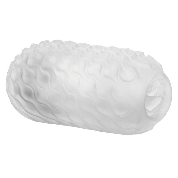 Двусторонний мастурбатор с серым стимулирующим шариком Reversible Squishy Ball Stroker Двусторонний мастурбатор с серым стимулирующим шариком Reversible Squishy Ball Stroker