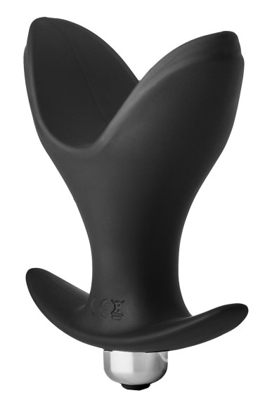 Черная анальная пробка Vibrating Anal Anchor Plug - 10 см. Черная анальная пробка Vibrating Anal Anchor Plug - 10 см.