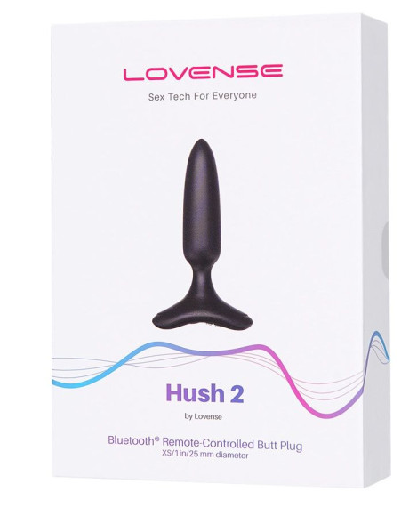 Черная анальная вибропробка HUSH 2 Size S - 12,1 см. Черная анальная вибропробка HUSH 2 Size S - 12,1 см.