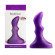 Фиолетовый анальный стимулятор Small ripple plug - 10 см. Фиолетовый анальный стимулятор Small ripple plug - 10 см.