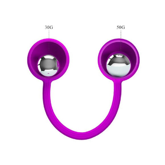 Лиловые вагинальные шарики KEGEL BALL III Лиловые вагинальные шарики KEGEL BALL III