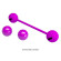 Лиловые вагинальные шарики KEGEL BALL III Лиловые вагинальные шарики KEGEL BALL III