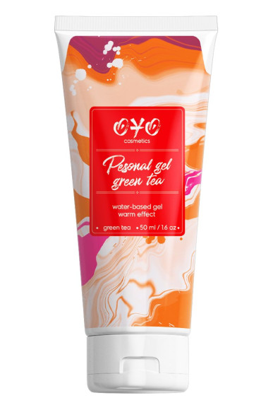 Интимная смазка на водной основе с согревающим эффектом OYO Personal Gel Green Tea - 50 мл. Интимная смазка на водной основе с согревающим эффектом OYO Personal Gel Green Tea - 50 мл.