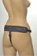 Чёрные трусики с плугом Kanikule Strap-on Harness Anatomic Thong Чёрные трусики с плугом Kanikule Strap-on Harness Anatomic Thong