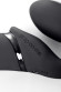 Черный безремневой вибрострапон Vibrating Bendable Strap-On - size L Черный безремневой вибрострапон Vibrating Bendable Strap-On - size L