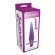 Фиолетовая анальная пробка с вибрацией JAMMY JELLY VIBRATING ANAL PLUG - 11,5 см. Фиолетовая анальная пробка с вибрацией JAMMY JELLY VIBRATING ANAL PLUG - 11,5 см.