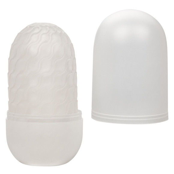 Двусторонний мастурбатор с желтым стимулирующим шариком Reversible Squishy Ball Stroker Двусторонний мастурбатор с желтым стимулирующим шариком Reversible Squishy Ball Stroker