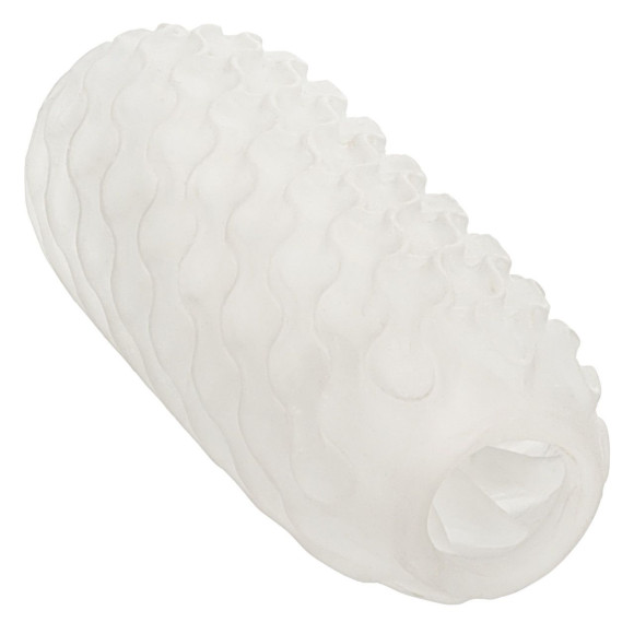 Двусторонний мастурбатор с желтым стимулирующим шариком Reversible Squishy Ball Stroker Двусторонний мастурбатор с желтым стимулирующим шариком Reversible Squishy Ball Stroker