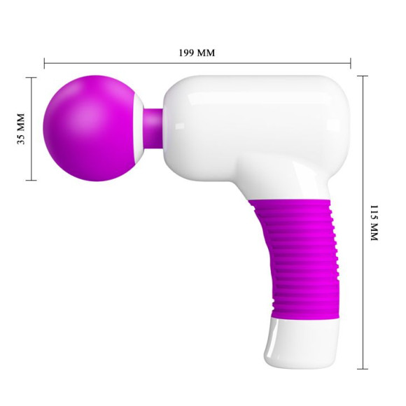 Клиторальный вибромассажер Magic Gun - 19,9 см. Клиторальный вибромассажер Magic Gun - 19,9 см.