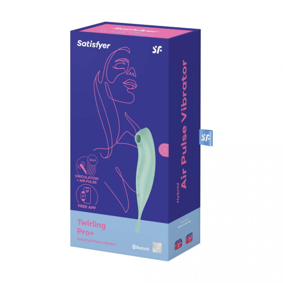 Мятный вибромассажер Twirling Pro+ Мятный вибромассажер Twirling Pro+