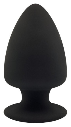 Черная анальная втулка Premium Silicone Plug S - 9 см. Черная анальная втулка Premium Silicone Plug S - 9 см.