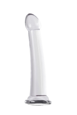 Прозрачный нереалистичный фаллоимитатор Jelly Dildo XL - 22 см. Прозрачный нереалистичный фаллоимитатор Jelly Dildo XL - 22 см.