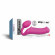 Ярко-розовый безремневой страпон Strap-on-me Vibrating Bendable Strap-On size XL Ярко-розовый безремневой страпон Strap-on-me Vibrating Bendable Strap-On size XL