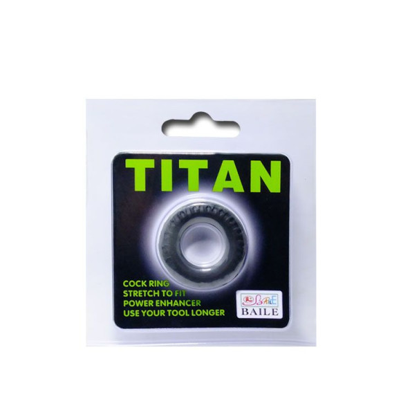 Эреционное кольцо в форме автомобильной шины Titan Эреционное кольцо в форме автомобильной шины Titan
