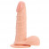 Телесный фаллоимитатор с венками REALISTIC DILDO REAL RAPTURE - 19 см. Телесный фаллоимитатор с венками REALISTIC DILDO REAL RAPTURE - 19 см.