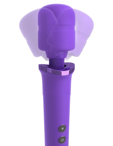 Фиолетовый вибромассажер Rechargeable Power Wand Фиолетовый вибромассажер Rechargeable Power Wand