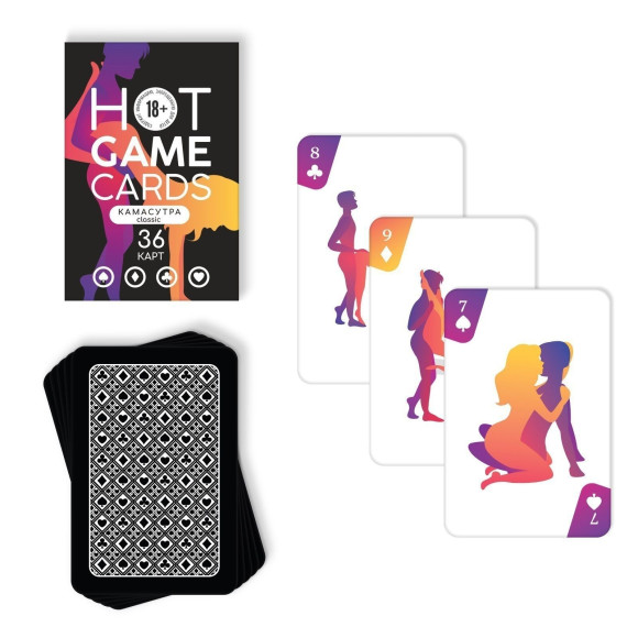 Игральные карты Hot Game Cards «Камасутра classic» Игральные карты Hot Game Cards «Камасутра classic»