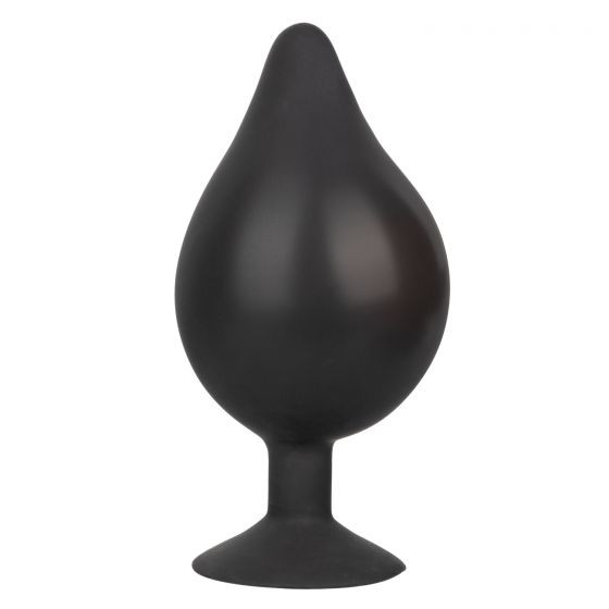 Черная расширяющаяся анальная пробка XL Silicone Inflatable Plug - 16 см. Черная расширяющаяся анальная пробка XL Silicone Inflatable Plug - 16 см.
