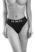 Черные трусики для ношения клиторального стимулятора Panty Lover - size L