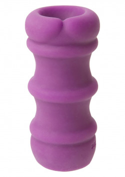 Лиловый мастурбатор MOOD PLEASER UR3 THICK RIBBED Лиловый мастурбатор MOOD PLEASER UR3 THICK RIBBED