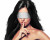 Белая ажурная маска на глаза Lace Mask
