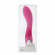 Розовый вибратор с поверхностью-щёточкой OLINA PINK - 17 см. Розовый вибратор с поверхностью-щёточкой OLINA PINK - 17 см.