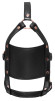 Черный намордник с кляпом-шаром Head Harness With A Gag Черный намордник с кляпом-шаром Head Harness With A Gag