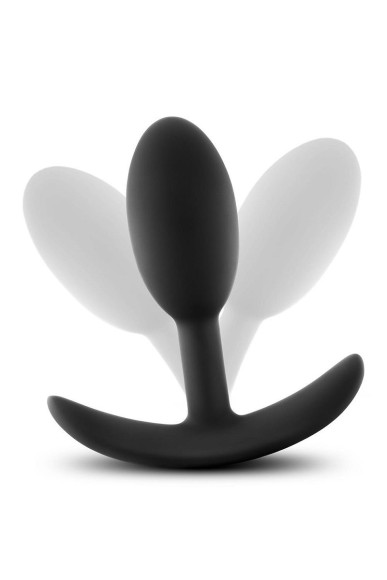 Черный анальный стимулятор Vibra Slim Plug Small - 8,8 см. Черный анальный стимулятор Vibra Slim Plug Small - 8,8 см.