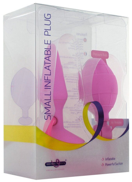 Розовая анальная пробка с расширением Inflatable Butt Plug Small - 10 см. Розовая анальная пробка с расширением Inflatable Butt Plug Small - 10 см.