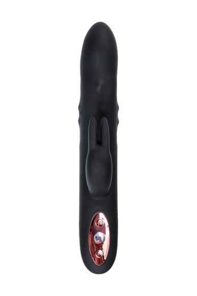 Черный вибратор-кролик Waname D-Splash Hail - 23,8 см. Черный вибратор-кролик Waname D-Splash Hail - 23,8 см.
