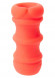 Оранжевый мастурбатор MOOD PLEASER UR3 ZIG-ZAG Оранжевый мастурбатор MOOD PLEASER UR3 ZIG-ZAG