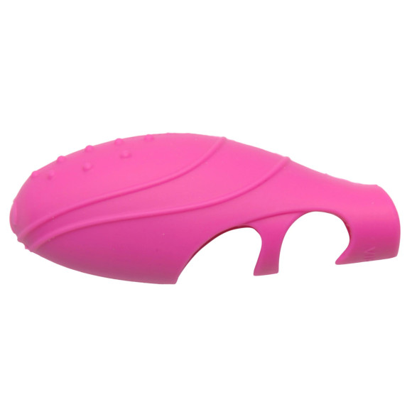 Розовая насадка на палец с вибрацией Bang Her Silicone G-Spot Finger Vibe Розовая насадка на палец с вибрацией Bang Her Silicone G-Spot Finger Vibe