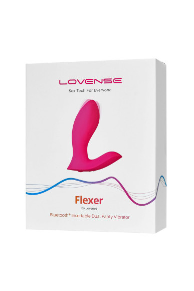 Розовый вибратор в трусики Flexer для стимуляции точки G Розовый вибратор в трусики Flexer для стимуляции точки G