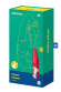 Красный вибратор Satisfyer Power Flower с лепестками - 18,8 см. Красный вибратор Satisfyer Power Flower с лепестками - 18,8 см.