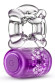 Фиолетовое эрекционное виброкольцо One Night Stand Vibrating C-Ring Фиолетовое эрекционное виброкольцо One Night Stand Vibrating C-Ring